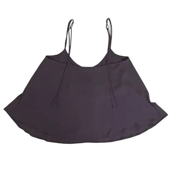 Topshop Lavender-Gray Double Strap Camisole Top Size 4 - Picture 9 of 10